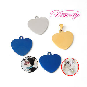 <span class=keywords><strong>2025</strong></span> 프리미엄 품질 사용자 정의 애완 동물 태그 스테인레스 스틸 새겨진 동물 태그 및 매력 - Product Image 2