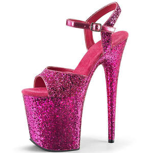 <span class=keywords><strong>20cm</strong></span> נצנצים פלטפורמת מוט ריקוד נעלי נשים ריקוד מוט ביצועים גבוהה עקב סנדלי נקבה - Product Image 6