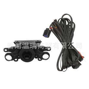Hyundai Elantra Tailgate Switch 81260BU000 81260AA000 Wiring <b>Harness</b> <b>Black</b> Replacement Part - Product Image 2
