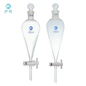 Huke Sciences Manufacture Laboratory Supply Separatory Funnel For Chemical