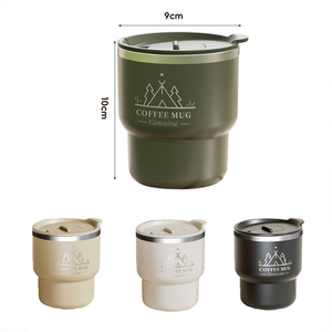 Yudisi vendita calda Design moderno 304 in acciaio inox tazza Anti-caduta dormitorio casa ufficio tazza con coperchio per l'<span class=keywords><strong>acqua</strong></span> per il Coke - Product Image 6