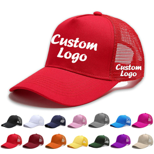 OEM Custom Trucker Hat With 3D logo Embroidery Sports Caps Print 5 Panel Blank High Quality Mesh Cap Manufacturers Wholesale - Product Image 1