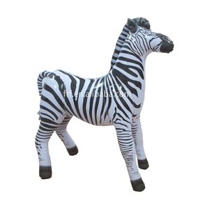 Campaña publicitaria de pie <span class=keywords><strong>inflable</strong></span> al aire libre personalizada decora cebra animales auspiciosos - Product Image 1