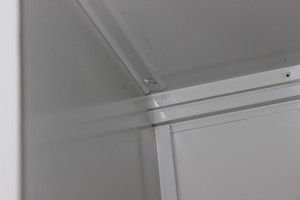 Casier en acier à 3 portes pour l'école, le bureau et la salle de sport, armoire métallique à clé, unité de rangement à 3 portes - Product Image 5