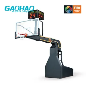 GAOHAO Wettkampfs tar intelligente Basketball-Rücklaufs perre FIBA-zugelassener Wettbewerb mit hoher Elastizität und Computers teuerung