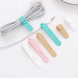 Bán sỉ Silicone cao su Zip Tie Twist Tie và cáp dây đai quan hệ cáp