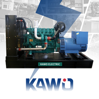 KAWO 150KVA 1-Phasen-Dieselaggregat mit Motor, Geräuscharm, Automatischer Start, 50/60Hz ATS, für Krankenhausnutzung