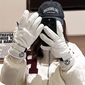 Gants de ski d'hiver pour hommes et femmes, coupe-vent, chauds et imperméables, avec écran tactile, antidérapants, pour snowboard, motoneige, cyclisme, ski. - Product Image 1