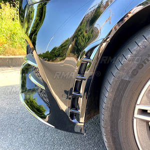 ใบมีดกันชนหน้ารถยนต์สำหรับ Mercedes Benz GLE-Class W167 V167 GLE350 GLE450 GLE53 2020-2021 สปอยเลอร์ข้างกันชน - Product Image 6
