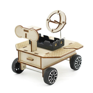 Modelo de Rover Marítimo en Madera, Kit de Ensamblaje Manual, Juguete Educativo de Ciencia para Niños de 7-9 Años, Aprendizaje STEM - Product Image 2