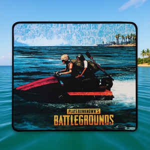 Alfombrilla de ratón PlayerUnknown's Battlegrounds 25x21 cm con diseño de lancha rápida para juegos - Product Image 2