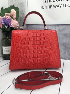 Sac à bandoulière pour femme en cuir de crocodile véritable de haute qualité, logo de créateur, mode de luxe, imperméable, grande capacité - Product Image 3