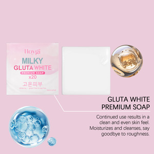 Savon hydratant au lait, mousse hydratante douce, hydratation délicate, ne dessèche pas la peau, savon nettoyant pour le bain - Product Image 4