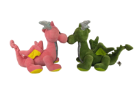 OEM ODM Tailles personnalisées 29CM Dinosaure en peluche PP Coton Remplissage Fonction anti-stress Adorable animal en peluche douce pour la vente en gros