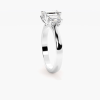 Bague de fiançailles de luxe en argent avec halo caché en moissanite et diamant, bijoux fins élégants pour femme, cadeau de mariage ou de demande en mariage