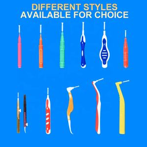 מברשת בין-שינית 2 ב-1 מפלדת אל-חלד בצורת I, ניתנת לשימוש חוזר ליישור שיניים, שתלים וניקוי רווחים בין השיניים - Product Image 5