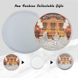 Sala de conciertos de Viena Boston Symphony Hall Cloth Merchant Building Coin Collectible Philharmonic Metal Crafts Coin - Product Image 5