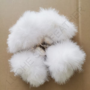 Plumas de Marabú de Pavo de Primera Calidad de 4-5 Pulgadas de la Marca SHC al por Mayor, Plumas de Gallo Teñidas de Blanco y de Colores para Atado de Moscas - Product Image 6