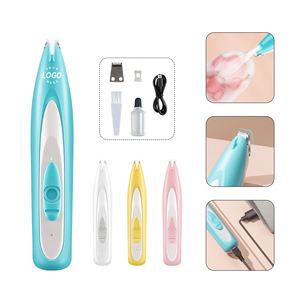 Low Noise Dog Paw <b>Electric</b> Trimmer Clippers With Led Light Usb Rechargeable Professional Dog Grooming <b>Kit</b> Promotional Gifts - Product Image 2