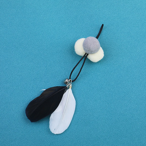 Replaceable head for <b>cat</b> teaser, fairy <b>plush</b> clover, scratch-resistant and bite-resistant pet toy. - Product Image 3