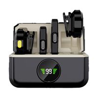 Microphone Lavalier Sans Fil Omnidirectionnel 2.4G avec Réduction de Bruit et Connecteur Type C pour Smartphones et Conférences – Idéal comme Cadeau