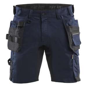BLAKLADER - 175218328600C44 Craftsman shorts stretch Dark <b>navy</b> blue - EAN 7330509924556 <b>WORK</b> <b>TROUSERS</b> <b>WORK</b> SHORTS - Product Image 1
