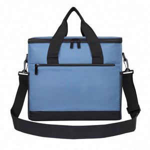 Sac isotherme réutilisable grand format pour courses et pique-niques, sac à déjeuner thermique avec logo personnalisé – Offre Spéciale - Product Image 4
