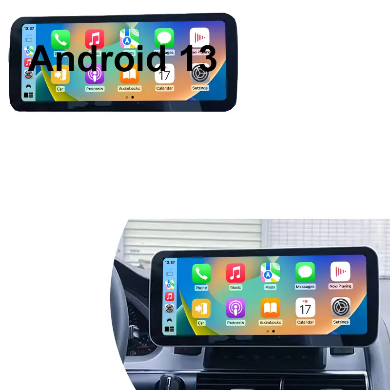 Qualcomm Android13 Carplay AUTO per AUDI A6L Q7 2010-2015 8G + 256G lettori Video AUTO GPS navigazione Smart Screen 12.5 "WIFI 4G