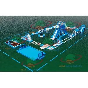 Customized Design Water Amusement Park Water Games Inflatable Playground Aquatic Sports Water Park