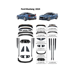 ชุดแต่งกันชนหน้า สปลิตเตอร์ลิ้นหน้า สปอยเลอร์หลัง ดิฟฟิวเซอร์หลัง สำหรับรถมัสแตง ไครสเลอร์ คอร์เวทท์ ชาร์จเจอร์ ชาเลนเจอร์ - Product Image 1