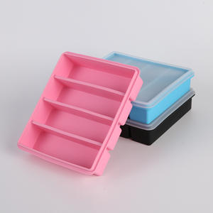 แม่พิมพ์ทำน้ำแข็งซิลิโคนแบบแท่งยาวสี่แถว แช่แข็งเร็ว ง่ายต่อการถอด - Product Image 3