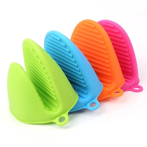 Maniques de four en silicone imprimées, design innovant, résistantes aux hautes températures, écologiques, antidérapantes, pour micro-ondes et <span class=keywords><strong>cuisine</strong></span>, petites - Product Image 3