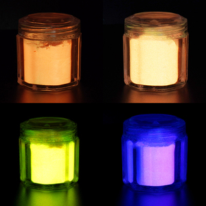 OEM karanlıkta kızdırma cadılar bayramı tırnak sanat tozu DIY Pigment kozmetik ışıldayan Pigment tırnak dekorasyon - Product Image 5