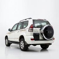 Housse de roue de secours pour PRADO FJ120 2003-2009, pièces de voiture, housse de roue de secours, nouvel accessoire en plastique