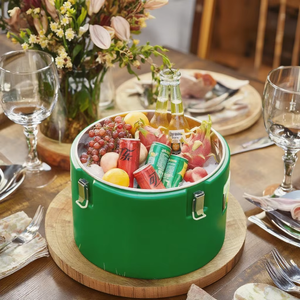 Ticari ve ev kullanımı büyük HotPot gıda ısıtıcısı çift duvar yalıtımlı gıda ısıtıcısı Set 3 adet 15/30/50L - Product Image 4