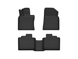 Tappetini Auto 3D in TPE Antiscivolo Impermeabili Neri Set Completo per <span class=keywords><strong>Nissan</strong></span> <span class=keywords><strong>Juke</strong></span> Equinox Ranger 2011-2018 <span class=keywords><strong>Accessori</strong></span> Auto di Lusso - Product Image 2