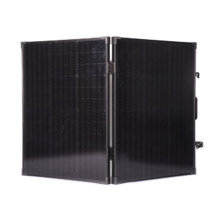 Panel Solar Plegable <span class=keywords><strong>de</strong></span> Vidrio Templado Monocristalino PERC Totalmente Negro para Campamentos en Autocaravanas, Salida <span class=keywords><strong>de</strong></span> Energía Estable, Fácil Instalación - Product Image 3