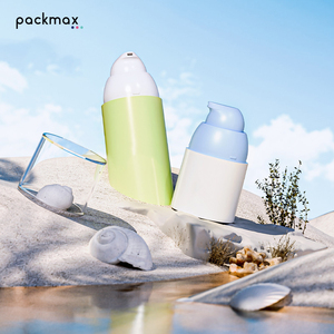 Stocky PP Airless Pump <b>Bottles</b> 30-100ml – Refillable Empty for Serum, Lotion & Sunscreen - Product Image 5