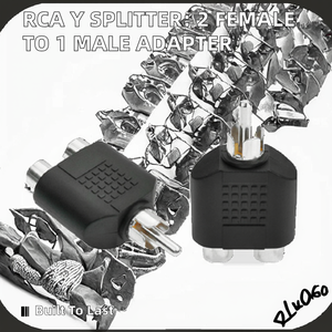 Divisor en Y de Audio de 2 <span class=keywords><strong>RCA</strong></span>, <span class=keywords><strong>Convertidor</strong></span> de Audio de 1 a 2, Modelo BX-R104 para Audio y Video - Product Image 2