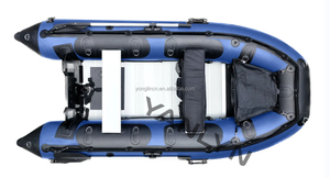 Flash <strong>Sale</strong> 330cm PVC Blue Inflatable <strong>Sailing</strong> <strong>Dinghy</strong> Sport Boat Fishing Boat with Aluminium Floor - Product Image 4