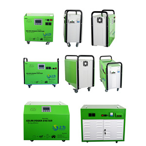 Shangwei Solar Power System 600W 12V Lead Acid <b>Battery</b> Off Grid Energy Station Home Use - Product Image 4