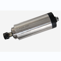 Mandrin de fraisage ER20 2,2 kW 24 000 tr/min refroidi par air, rond, pour machine de gravure et de découpe d'acrylique, de contreplaqué, de MDF et de bois
