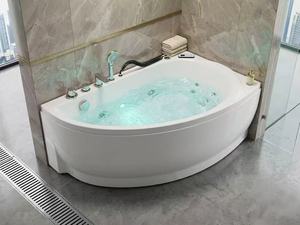 Baignoire Balnéo d'Angle en Acrylique de Haute Qualité, Vente Directe Usine, Installation <span class=keywords><strong>Facile</strong></span>, Spa Individuel, <span class=keywords><strong>Bain</strong></span> de Massage - Product Image 1