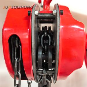 Liste de prix des palans à chaîne manuels pour bâtiment industriel 500 kg 1t 2t 3t avec verrou de sécurité - Product Image 4