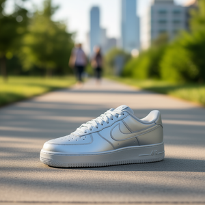 Zapatillas Unisex Nike Air Force 1 07 Pro Tech Wp, Color Plata Claro, Cuero, con Cordones, Suela Plana, para Todas las Temporadas, Estilo Casual para Caminar - Product Image 2