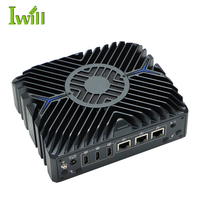 Mini PC de escritorio de alta calidad 12th Gen Core I7 2COM 3HD Mini computadora industrial para Win10 11 Linux
