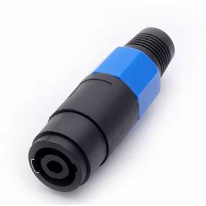4 Pin Flying Speakon Socket Connector Audio Video <b>Adapter</b> <b>Plug</b> - Product Image 1