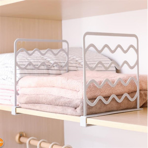 Estantes divisores para armarios-robusto organizador de armario de almacenamiento <span class=keywords><strong>y</strong></span> separador de ordenar <span class=keywords><strong>tu</strong></span> ropa bolsos suéter - Product Image 4