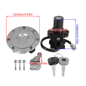 Serrure de réservoir de carburant <span class=keywords><strong>Honda</strong></span>, nouveau, accessoire de voiture, pour VTR1000, VFR800, CBR600RR, CBR600, F4, F4I, CB750, F2, CB Seven - Product Image 4