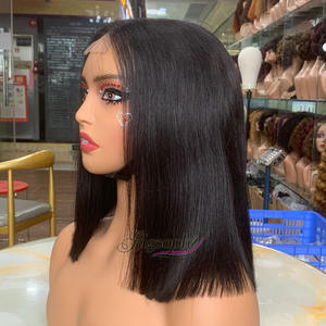 ผมเวอร์จินเวียดนามแท้ 100% แบบตรง ไม่ผ่านการแปรรูป  แบบ Double Drawn 2x6 สำหรับทำวิกผมลูกไม้แบบปิดหน้าผาก  ทรงบ๊อบ  สำหรับผู้หญิง - Product Image 5